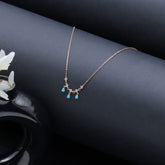 Rose Gold-Plated Handcrafted Pendant Chain